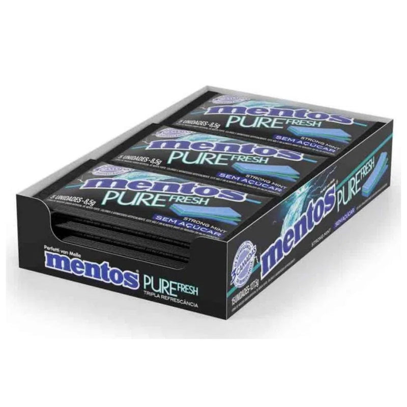 Chiclete Mentos Strong Mint - 15un