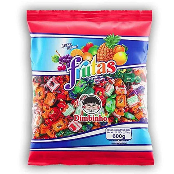 Bala Frutas Sortida - 600g