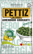 Amendoim Crocante Cebola e Salsa Pettiz - 1,010Kg
