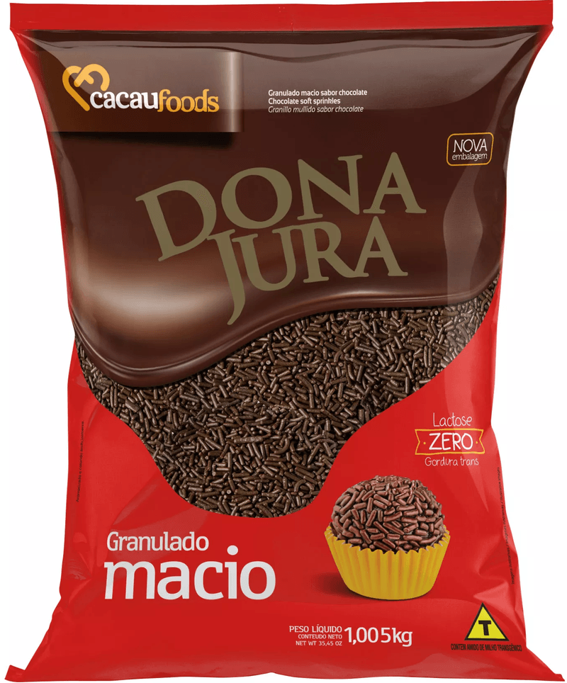 Granulado Flocos Macio Dona Jura -  1,005kg