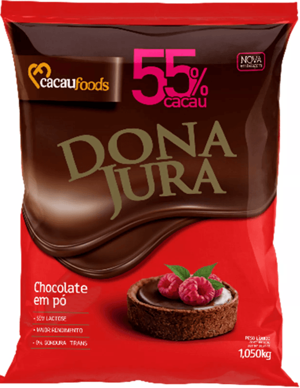 CHOCOLATE EM PO SOLUVEL 55% - 1.005kg