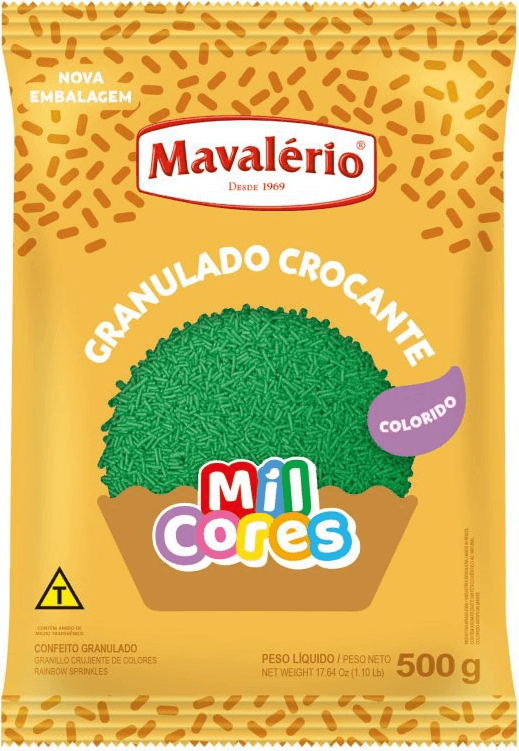 GRANULADO CROCANTE VERDE - 500g
