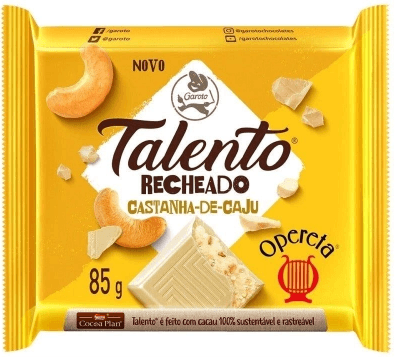 CHOCOLATE TALENTO OPERA CONTEM 12 UNIDADES DE 85G