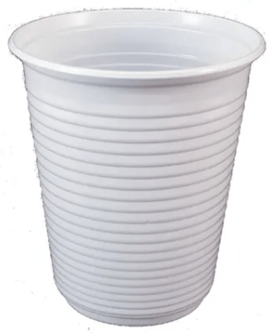Copo Descartavel Branco 200ml - 100un