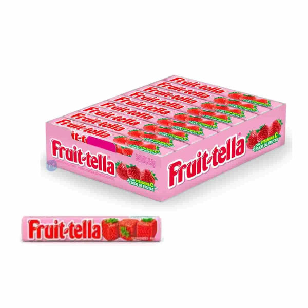 FruitTella Mast. Morango - 16un