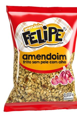 Amendoin Frito s/ pele c/ alho - 1k