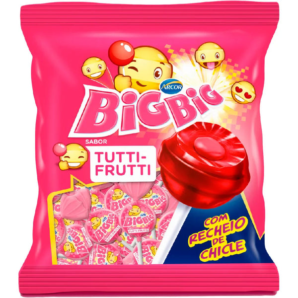 Pirulito Big Big Tutti Frutt - 500g