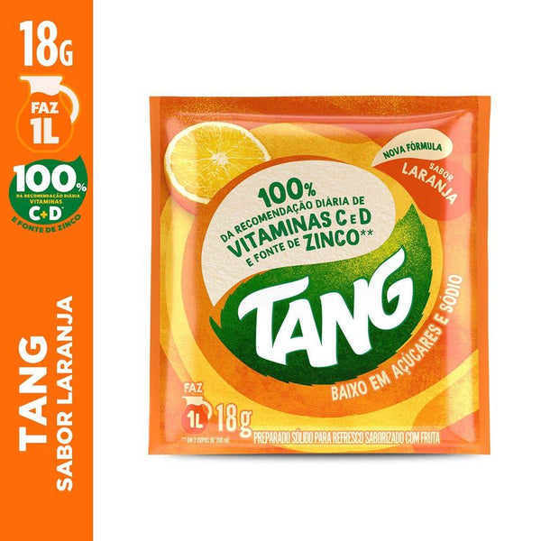 Refresco em pó Tang sabor laranja 18g