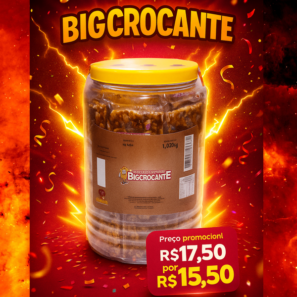 Pote Big Crocante - 20un