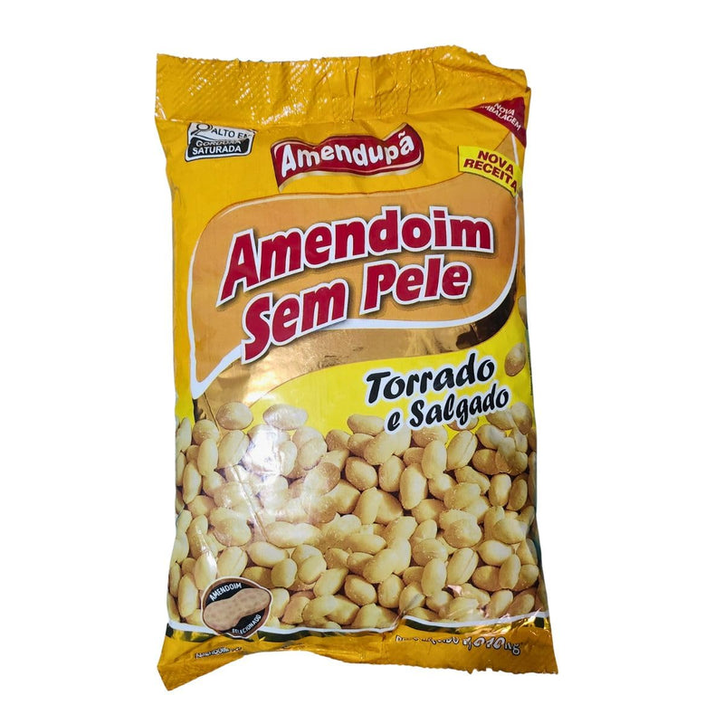 Amendoim Sem Pele Torrado e Salgado - 1,010K