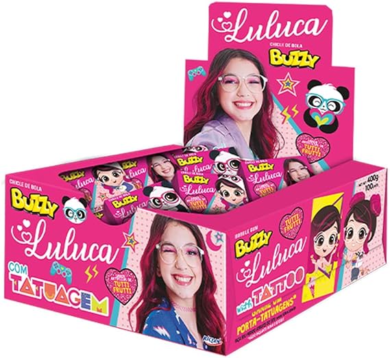 Chiclete Luluca Tutti Frutti