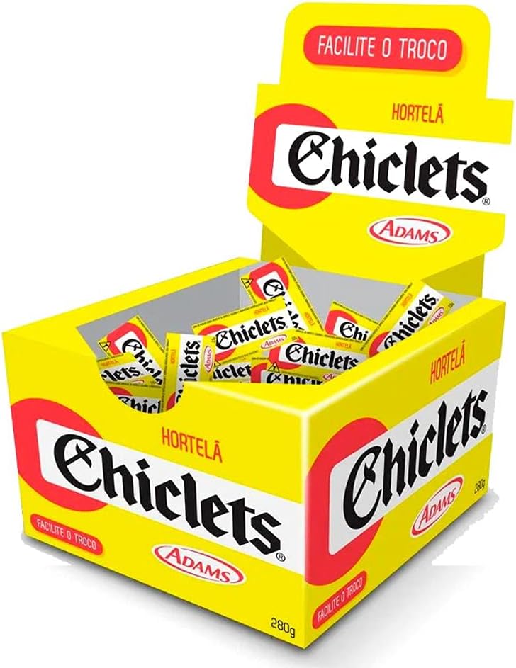 Chiclete 100$ Hortelã - 280g
