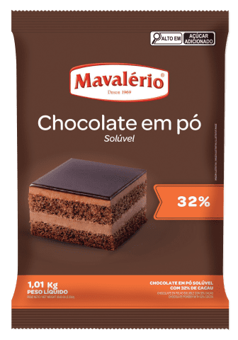 Chocolate em pó 32% de Cacau