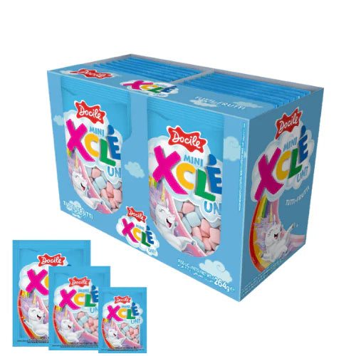 Mini XCLE Unicórnio Tutti Frutti - 24un