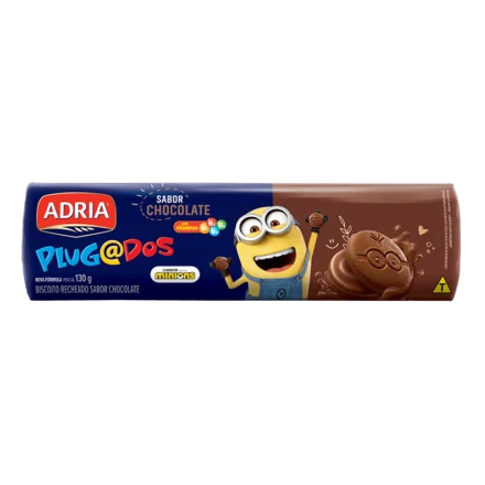 Bolacha Plugados Chocolate - 130g