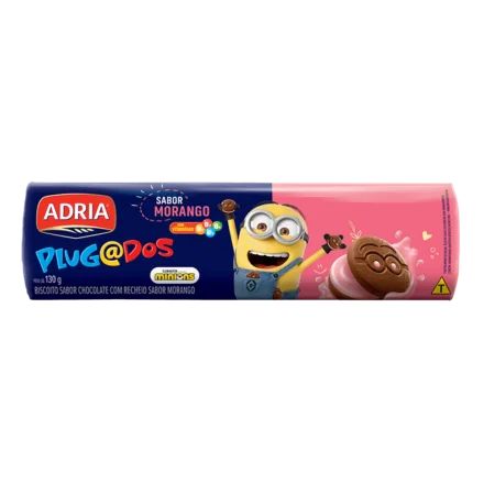 Bolacha Plugados Chocolate - 130g