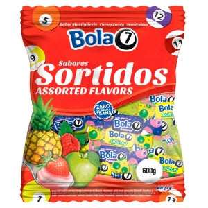 Bala Mast. Bola 7 Sortida - 600g