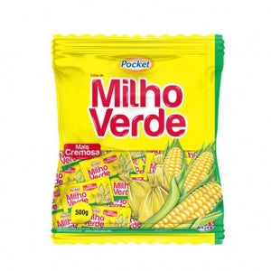 Bala Pockt Milho Verde - 500g