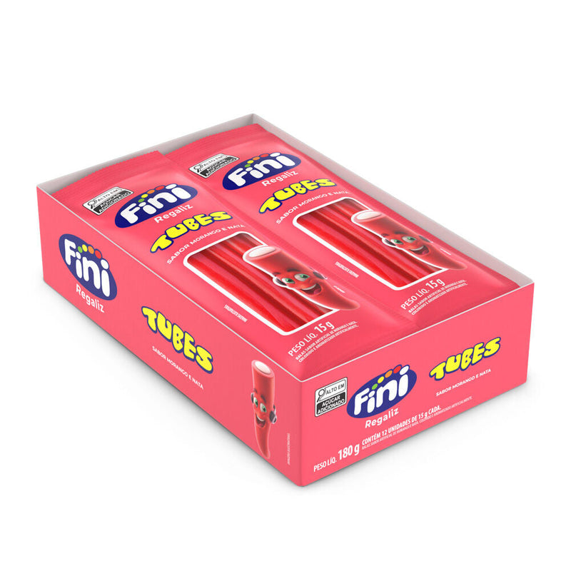 Tubes Morango - 12x15g