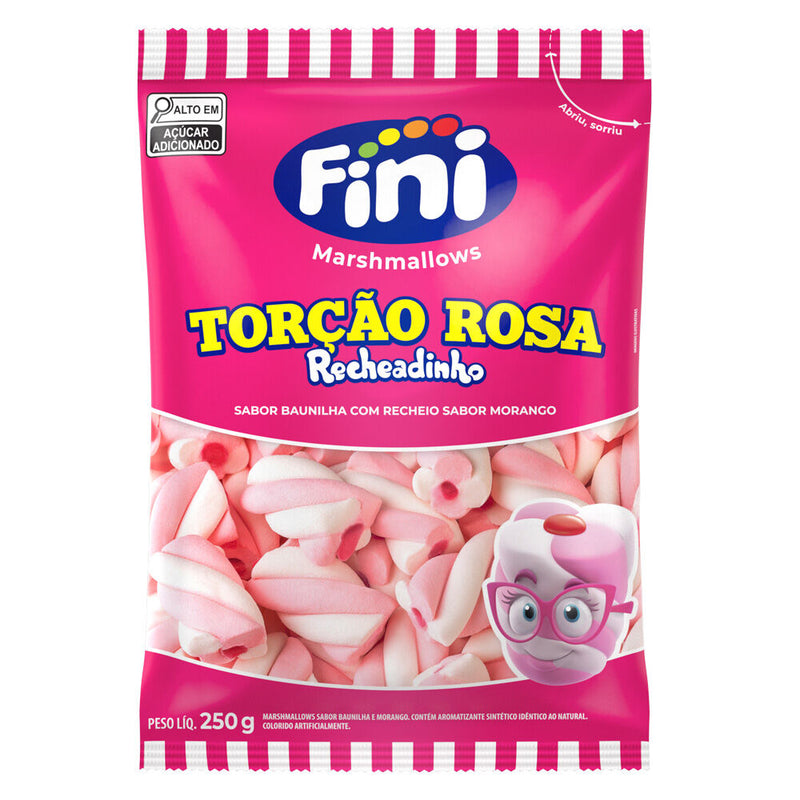 Marsh. Recheadinho Torção Rosa - 250g