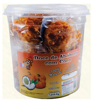 Pote - Abóbora com Coco - 20un