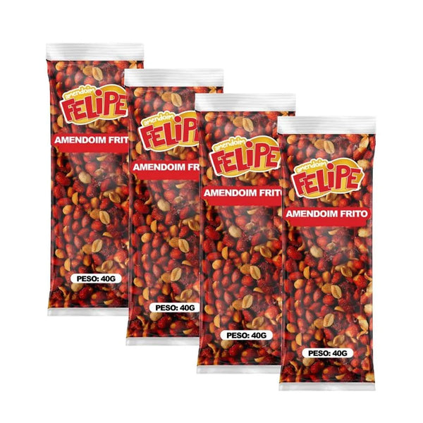 Amendoin Frito Tipo Runner - Tubo 20x40g