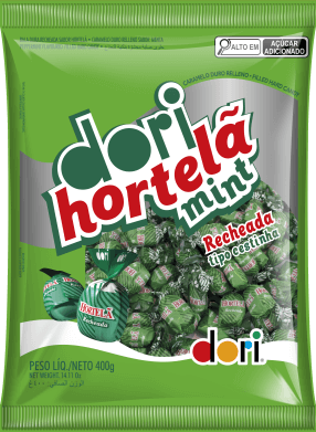 Bala Hortelã Recheada -400g