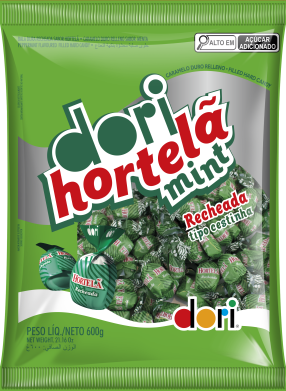 Bala Hortelã Recheada -600g