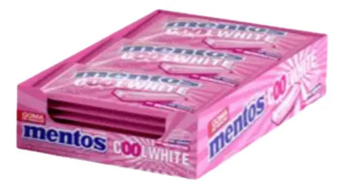 Chiclete Mentos Cool White Tutti Fresh - 15un