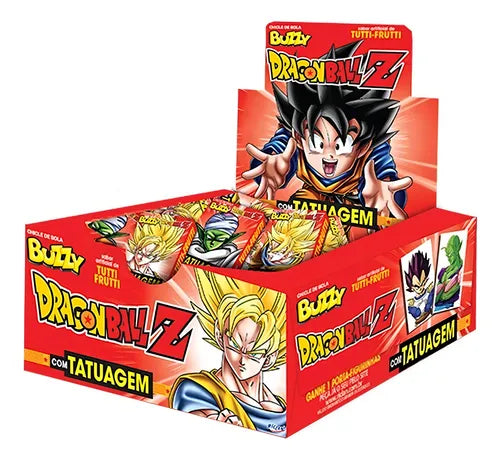Chic. Buzzy DragonbollZ Tutti Frutti com Tatuagem - 360g