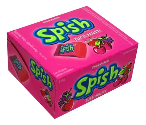 Chiclete Spish Tutti Frutti - 40un