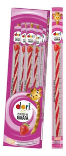 Regaliz Pescoço de Girafa Morango - 30un