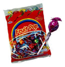 Pirulito FruitPop mini sortido - 350g