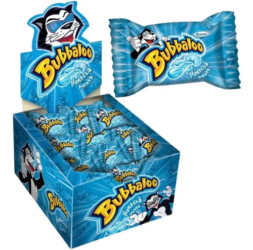 Chiclete Bubbaloo Hortelã - 60un