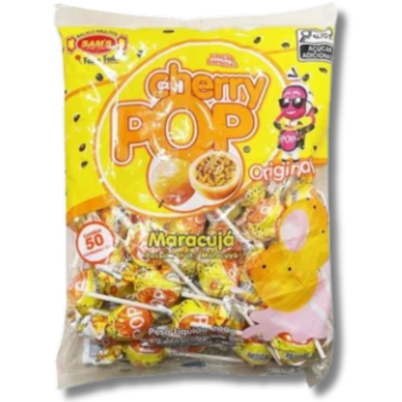Pirulito cherry pop - 50un