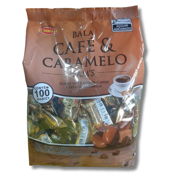 Bala Café e Caramelo - 100un
