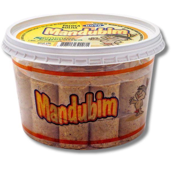Pote Paçoca Rolha Desembrulhada Mandubim - 540g
