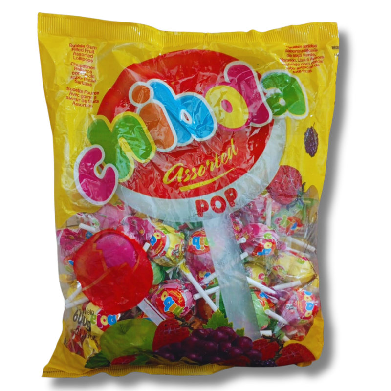 Pirulito Chibola Assorted - 600gr