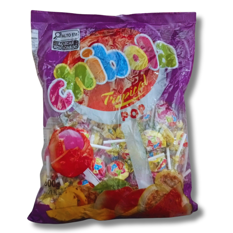 Pirulito Chibola Tropical - 600gr