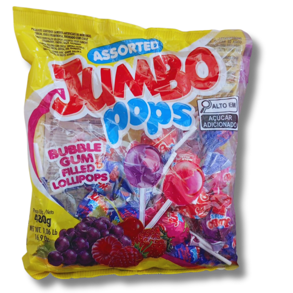 Pirulito Chibola Jumbo Pops - 480g