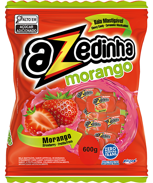 Bala Mast. Azedinha Morango - 500g
