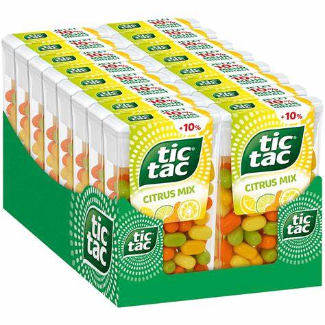 Tic Tac Citrus - 14un