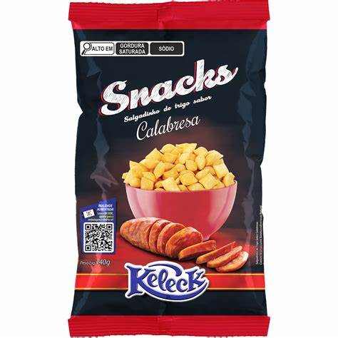 Salgadinho Aperitivo Snack Calabresa Varejo - 40g