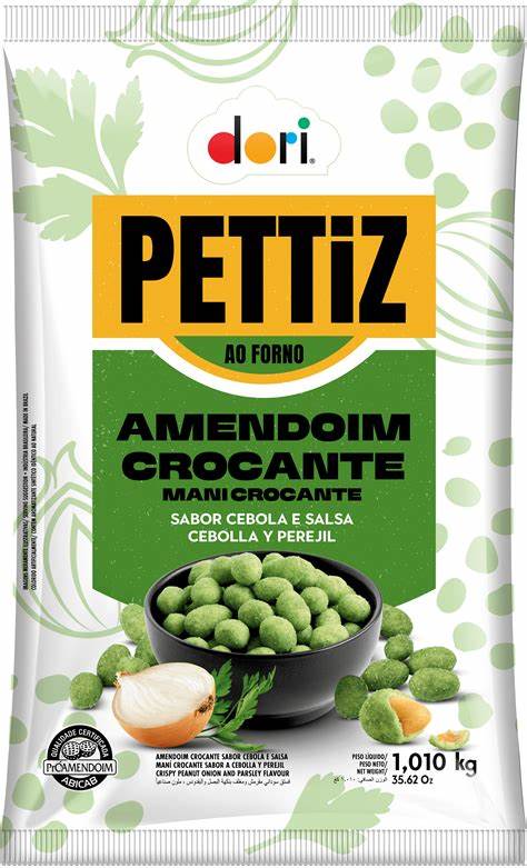 Amendoim Crocante Pettiz Cebola - 1K