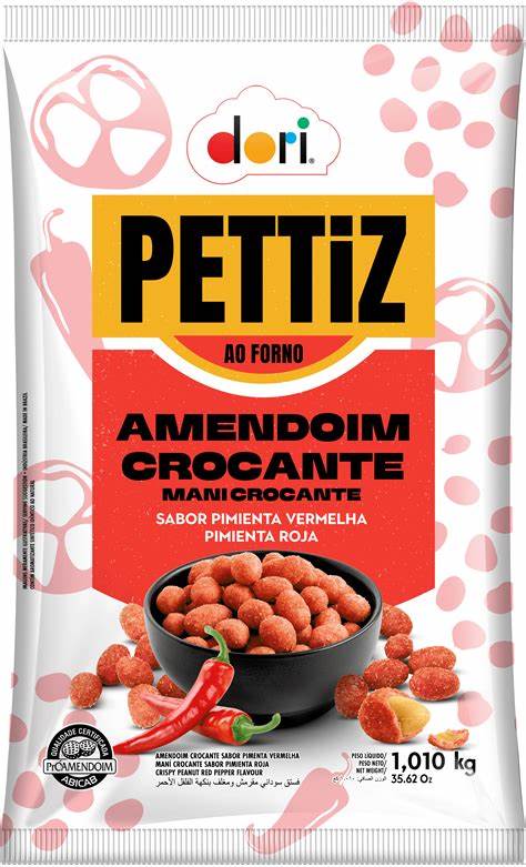 Amendoim Crocante Pettiz Pimenta - 1K