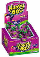 Chiclete Happy Bol Uva - 47un