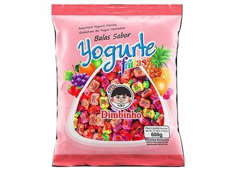 Bala Mast. Yorgut Frutas - 600g