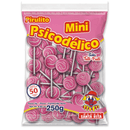 Pirulito Mini Psicodélico Rosa - 250g
