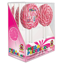 Pirulito Mega Psicodélico Rosa - 12un