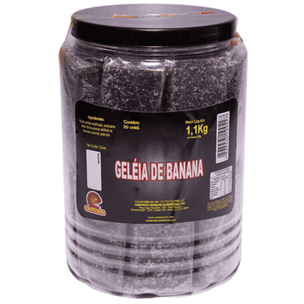 Pote Geleia de Banana - 20un